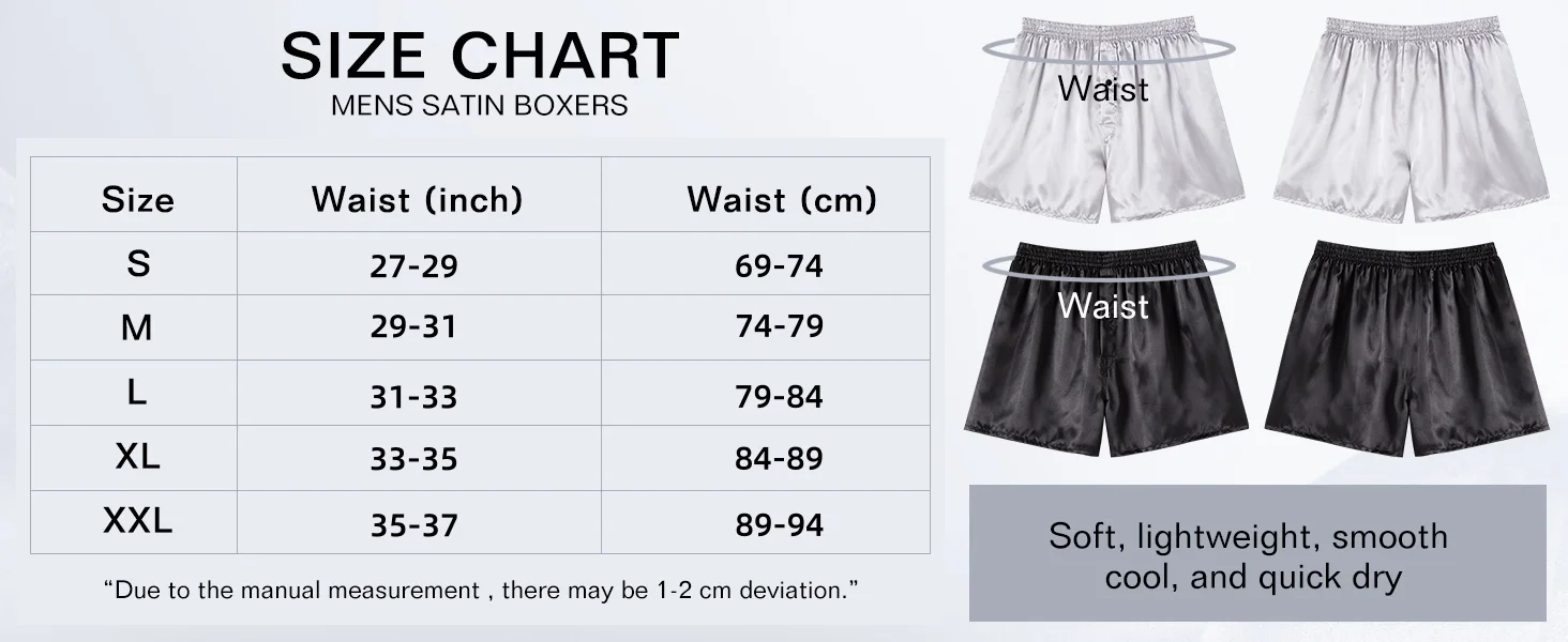 Satin Boxer Shorts